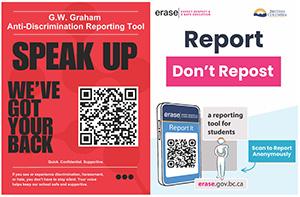 erase & anti-racism_poster and qr